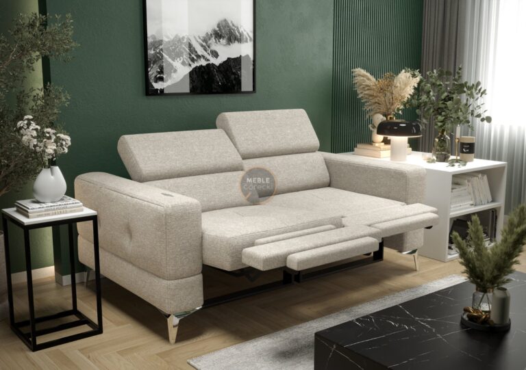 Sofa dwuosobowa Toscania II sofa z funkcją relax Meble Górecki