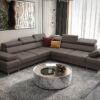 NAROŻNIK GALAXY MAX Z FUNKCJĄ SPANIA 280X280 SKÓRA NATURALNA