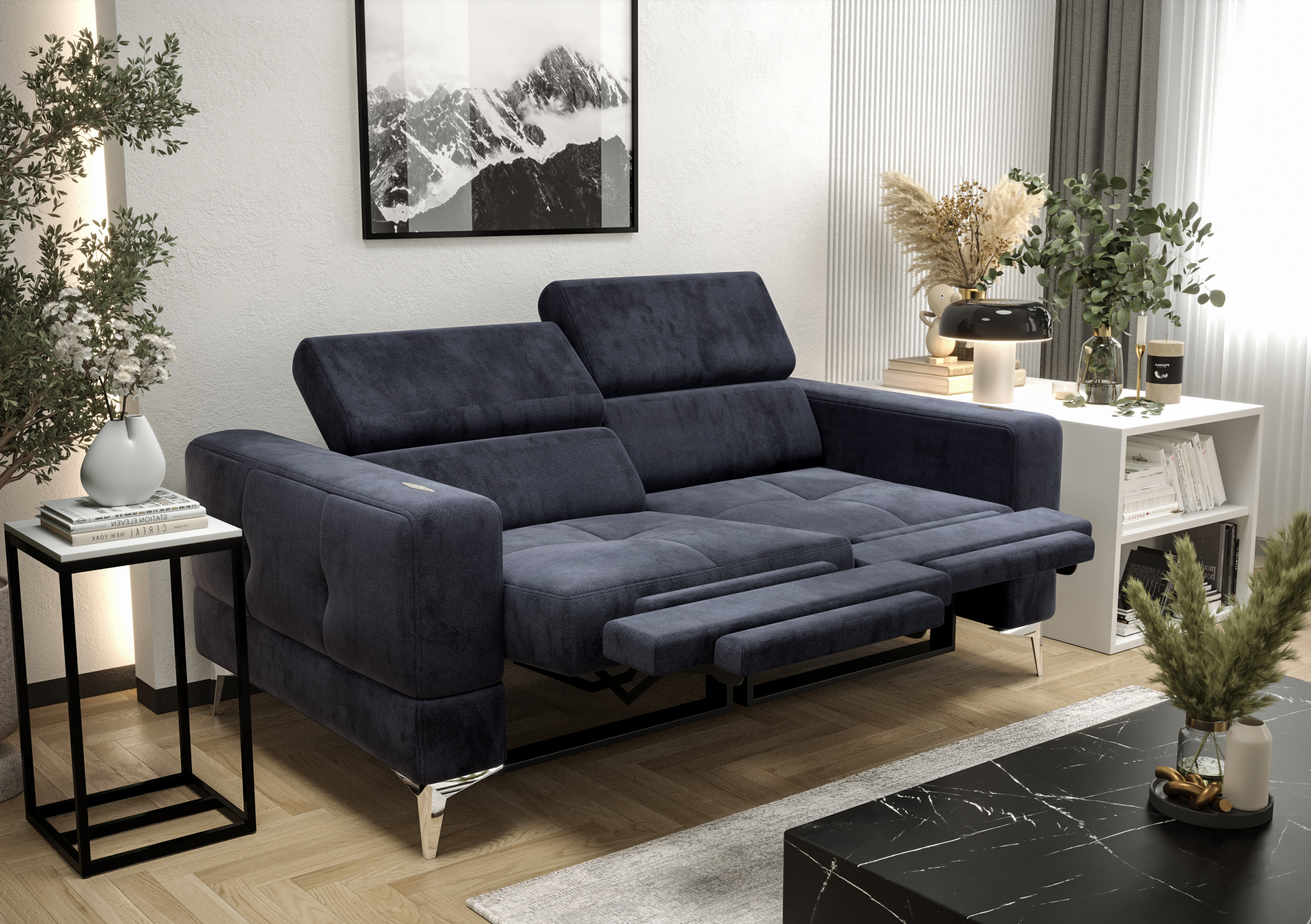 fantasy velvet 323 SOFA TOSCANIA II RELAX 185 CM - obrazek 7
