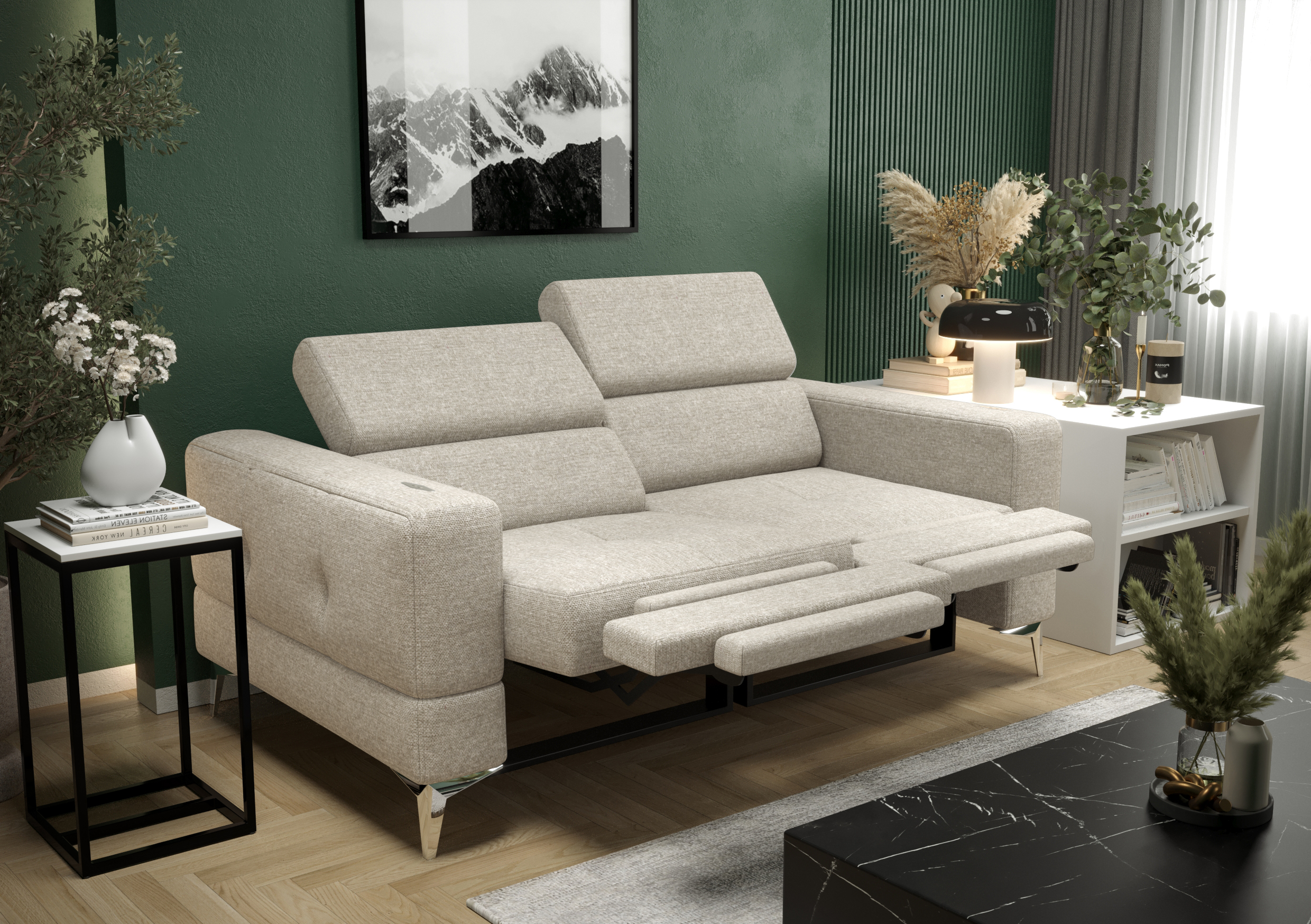primo 84 SOFA TOSCANIA II RELAX 185 CM - obrazek 1