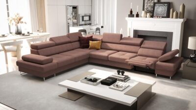 moly 63 (Copy) NAROŻNIK Z FUNKCJĄ SPANIA I RELAX GALAXY MAX 350x280 CM - obrazek 2