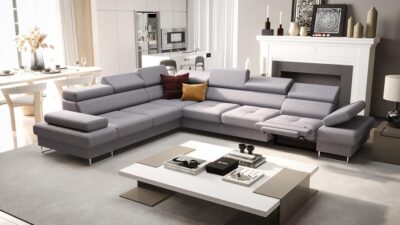 primo 88 (Copy) NAROŻNIK Z FUNKCJĄ SPANIA I RELAX GALAXY MAX 350x280 CM - obrazek 3