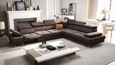 terra 26 (Copy) NAROŻNIK Z FUNKCJĄ SPANIA I RELAX GALAXY MAX 350x280 CM - obrazek 5