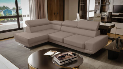 NAROŻNIK MILANO I Ne11 (odcienie beżu)- szybka wysyłka