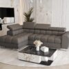 NAROŻNIK ASPEN MINI SKÓRA NATURALNA 260x170 CM
