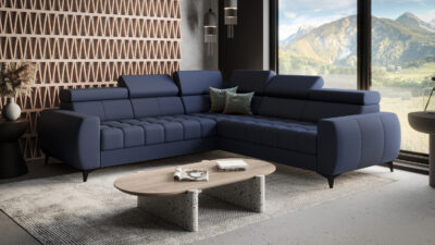 NAROŻNIK PORTO MAX SKÓRA NATURALNA 255x255 CM