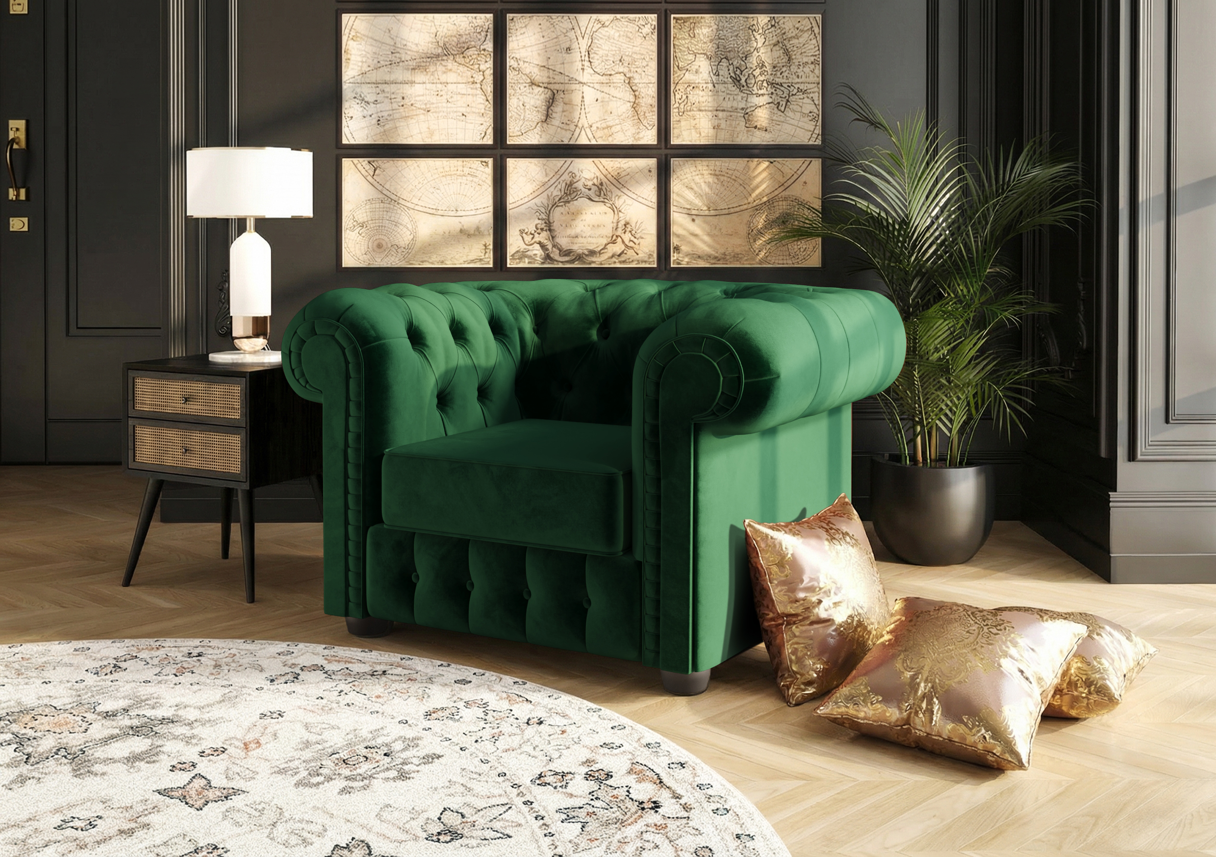 magic velvet 2225 FOTEL MANCHESTER - obrazek 5