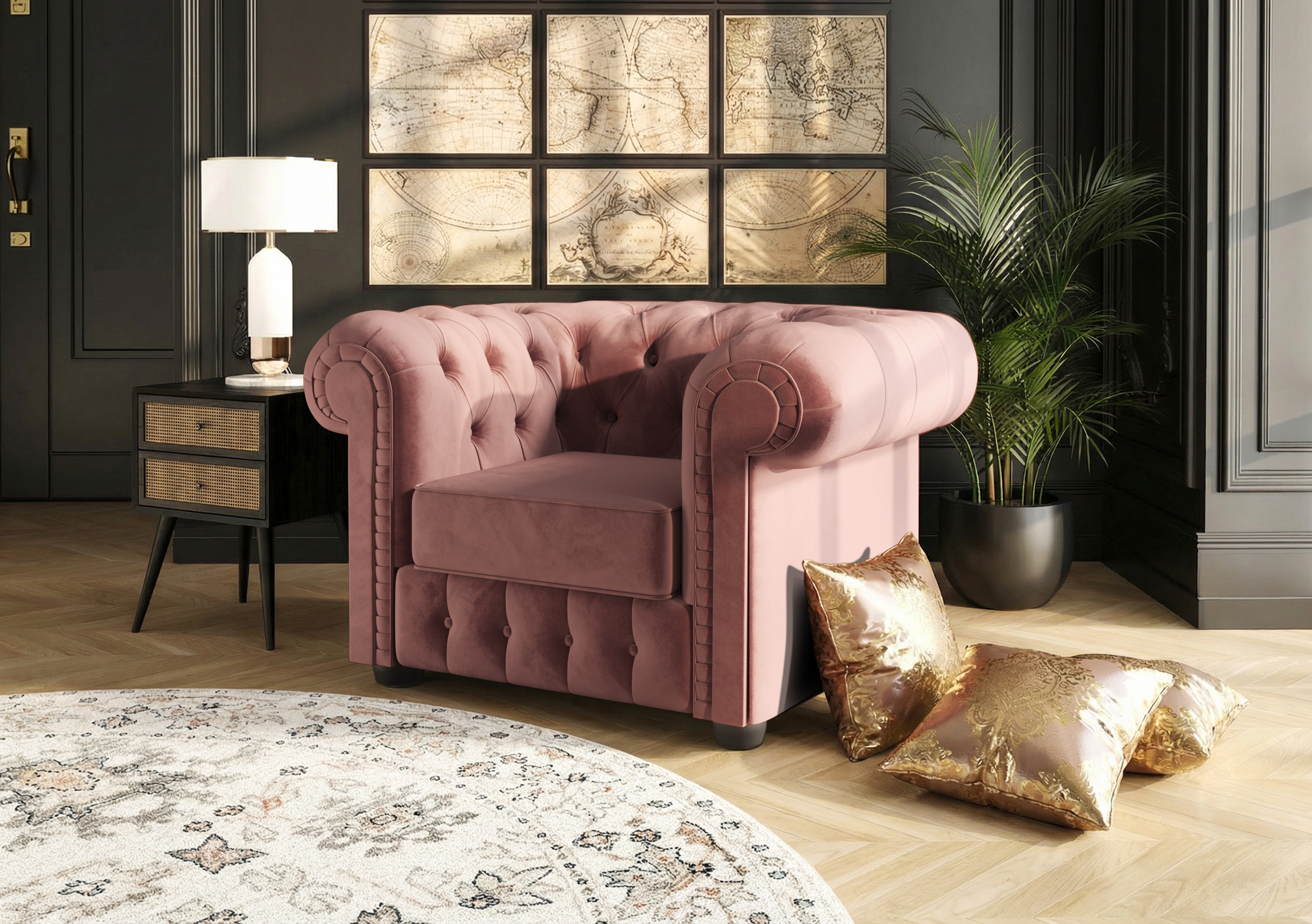 magic velvet 2258 FOTEL MANCHESTER - obrazek 6