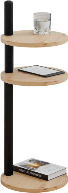 SPMO-CANO-3P-C1DA-30x30h97 1 Stolik pomocniczy Claro II okrągły Ø30 cm- różne kolory do wyboru - obrazek 19