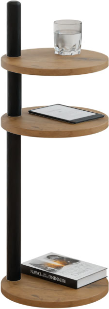 SPMO-CANO-3P-C1DL-30x30h97 1 Stolik pomocniczy Claro II okrągły Ø30 cm- różne kolory do wyboru - obrazek 18