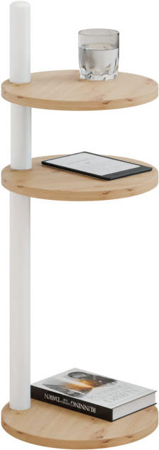 SPMO-CANO-3P-C2DA-30x30h97 1(1) Stolik pomocniczy Claro II okrągły Ø30 cm- różne kolory do wyboru - obrazek 7