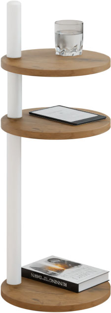 SPMO-CANO-3P-C2DL-30x30h97 1 Stolik pomocniczy Claro II okrągły Ø30 cm- różne kolory do wyboru - obrazek 6