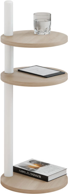 SPMO-CANO-3P-C2DS-30x30h97 1 Stolik pomocniczy Claro II okrągły Ø30 cm- różne kolory do wyboru - obrazek 5