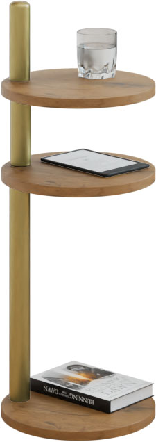 SPMO-CANO-3P-C4DL-30x30h97 1 Stolik pomocniczy Claro II okrągły Ø30 cm- różne kolory do wyboru - obrazek 12