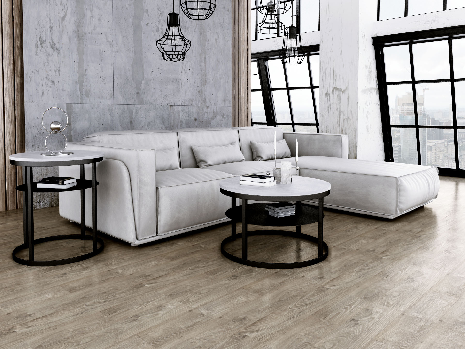 SKOPRP-C1BJ-75 3 Okrągły stolik kawowy Glamour- w różnych kolorach - obrazek 10