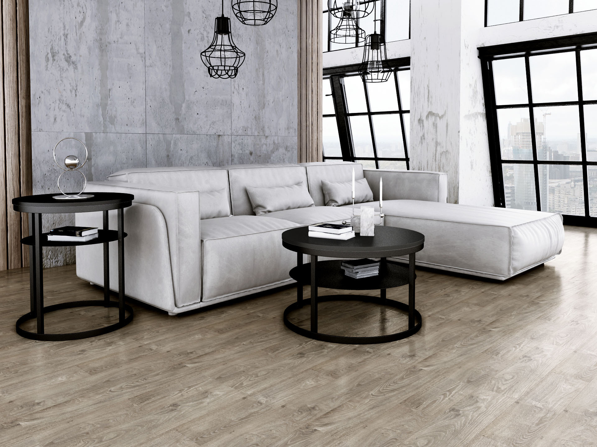 SKOPRP-C1CZ-75 3 Okrągły stolik kawowy Glamour- w różnych kolorach - obrazek 12