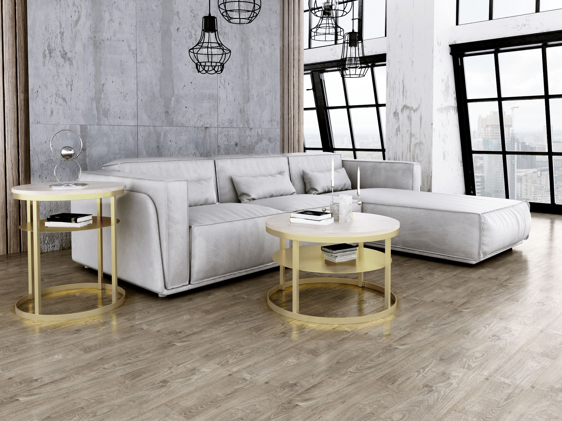 SKOPRP-C4DS-75 4 Okrągły stolik kawowy Glamour- w różnych kolorach - obrazek 20