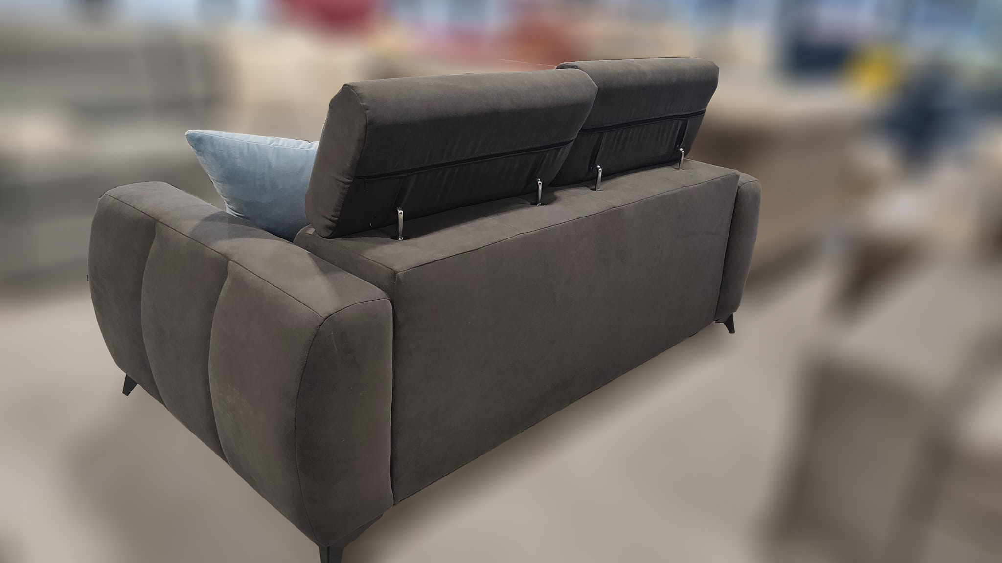 porto-sofa-alcantara-tyl SOFA PORTO II 190 CM Alcantara Fabric Anthracite - SZYBKA WYSYŁKA - obrazek 4