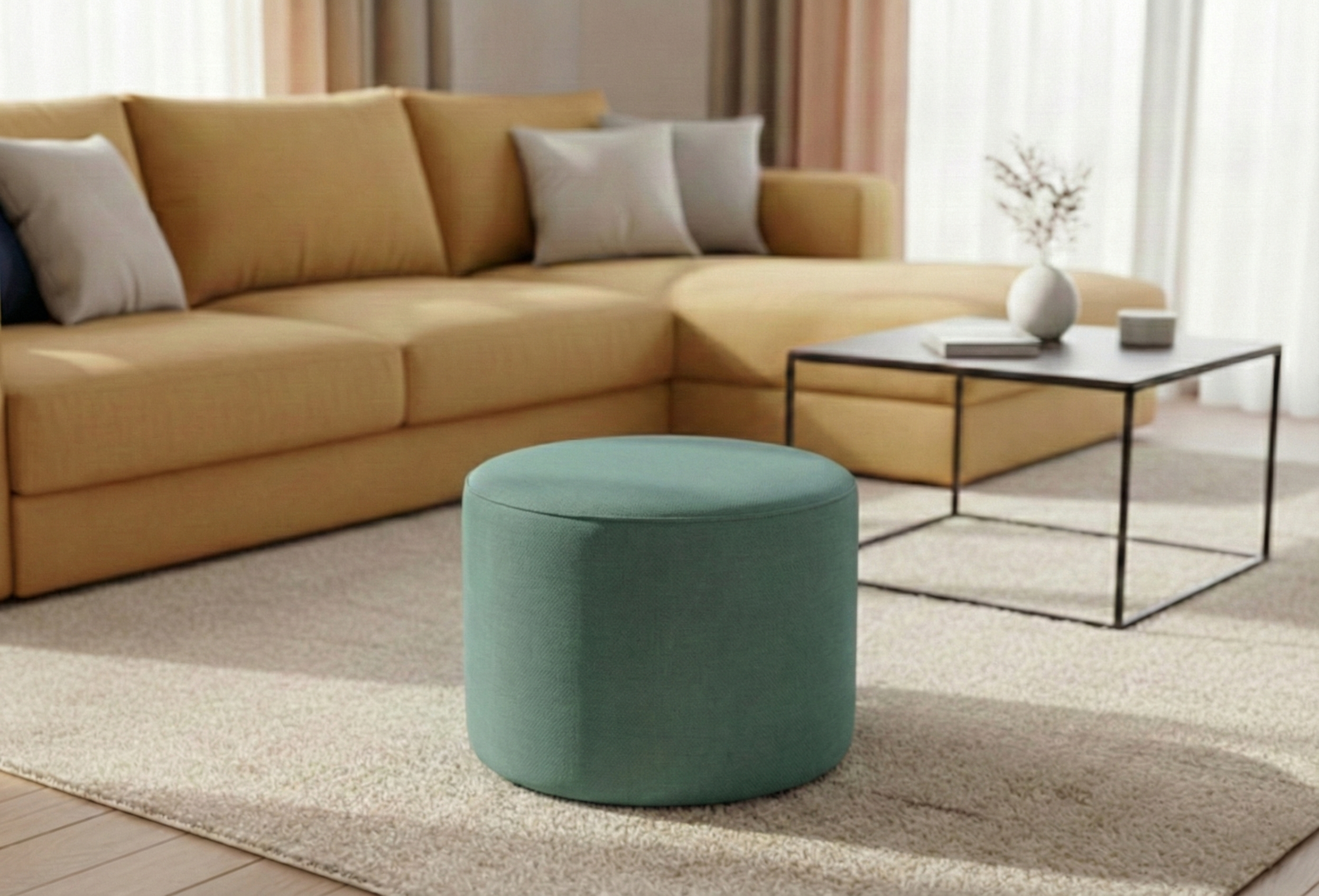 tilia52-1 PUFA OKRĄGŁA TILIA Ø52 CM - obrazek 1