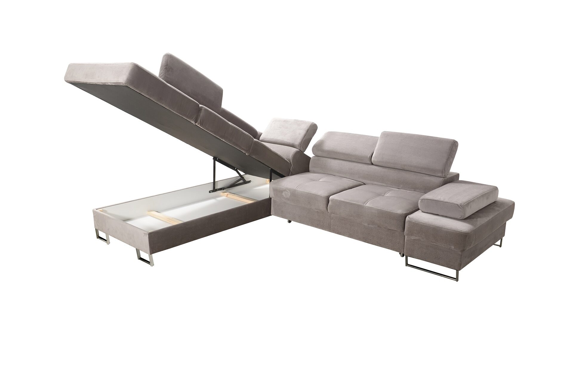 DSC_1436 copy male NAROŻNIK ROZKŁADANY GALAXY LEWY 225X280 SKÓRA NATURALNA CZARNA - SZYBKA WYSYŁKA - obrazek 6