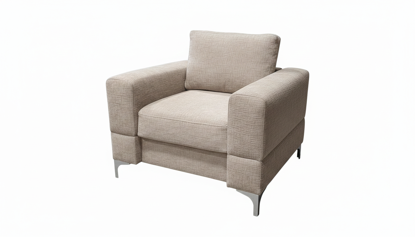 Fotel Aria (2) ZESTAW NAROŻNIK ARIA MAX 250x250 PRAWY + FOTEL ARIA (ODCIENIE BEŻU)OTH08- SZYBKA WYSYŁKA - obrazek 4