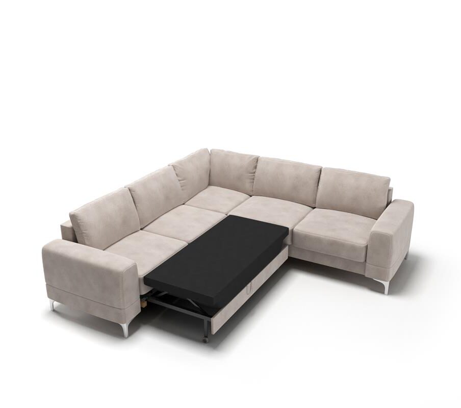 aria max ZESTAW NAROŻNIK ARIA MAX 250x250 PRAWY + FOTEL ARIA (ODCIENIE BEŻU)OTH08- SZYBKA WYSYŁKA - obrazek 7