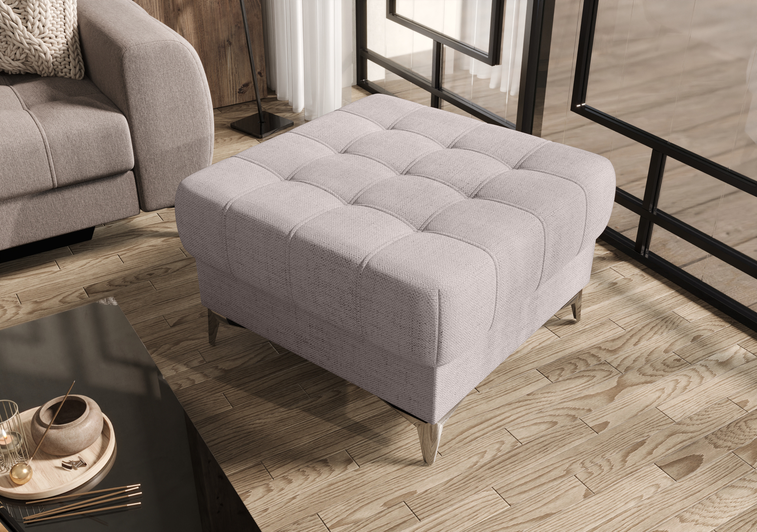 moly 04 STYLOWA PUFA PORTO 70x70 CM - obrazek 3