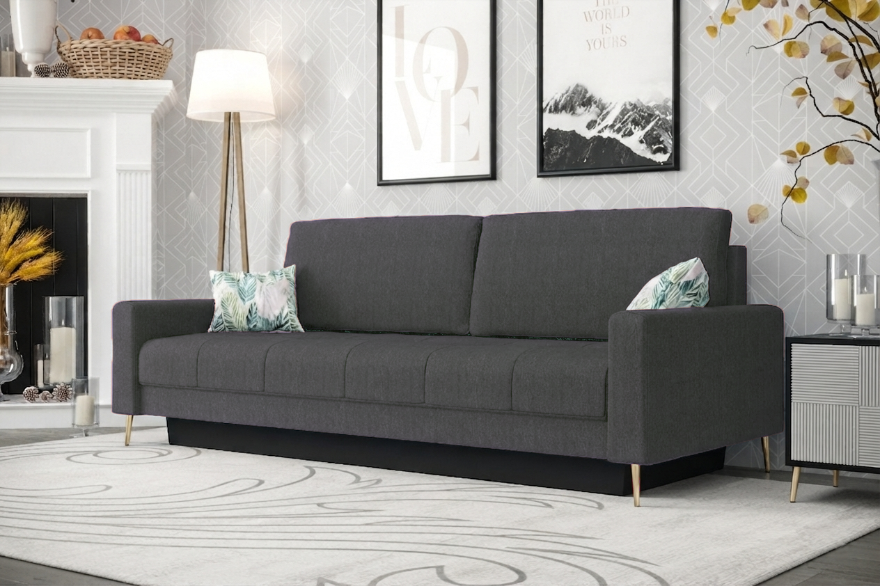 piano dl lumi71 SOFA PIANO DL 225 CM LU71 (ODCIENIE SZARO-NIEBIESKIE) - SZYBKA WYSYŁKA - obrazek 1